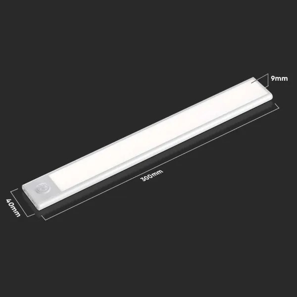 Lampada LED sottopensile con sensore LED/1,5W/5V 1500 mAh 3000K