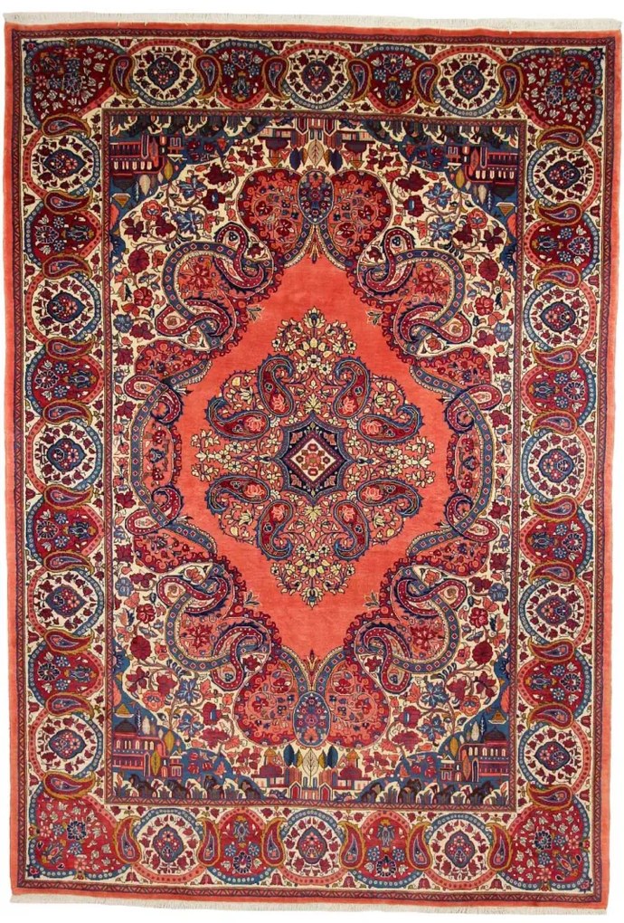Sarouk Tappeto persiano 220x320 (Iran)