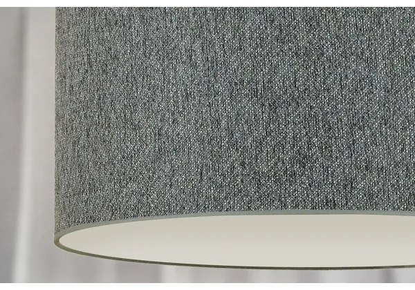 Duolla - Lampadario a sospensione con filo ROLLER ECO RECYCLING 1xE27/15W/230V diametro 45 cm verde