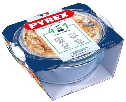 Pirofila da forno PYREX 3 l con coperchio