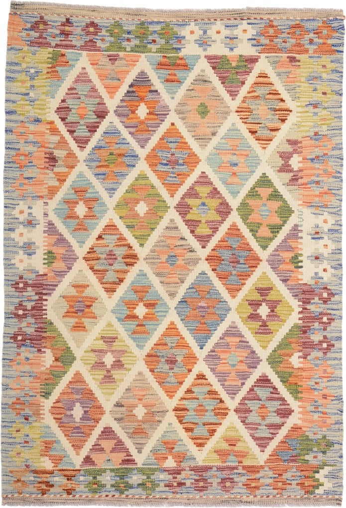 Kilim Tappeto 100x150 (Pakistan) Annodato A Mano