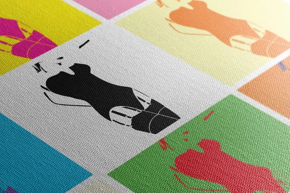 Quadro su tela – Fascino femminile pop art