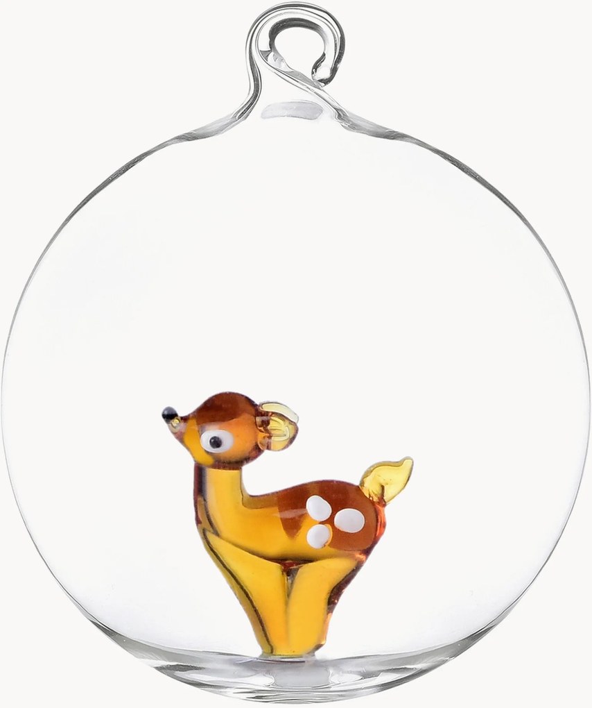 Pallina di Natale fatta a mano Woodland Tales