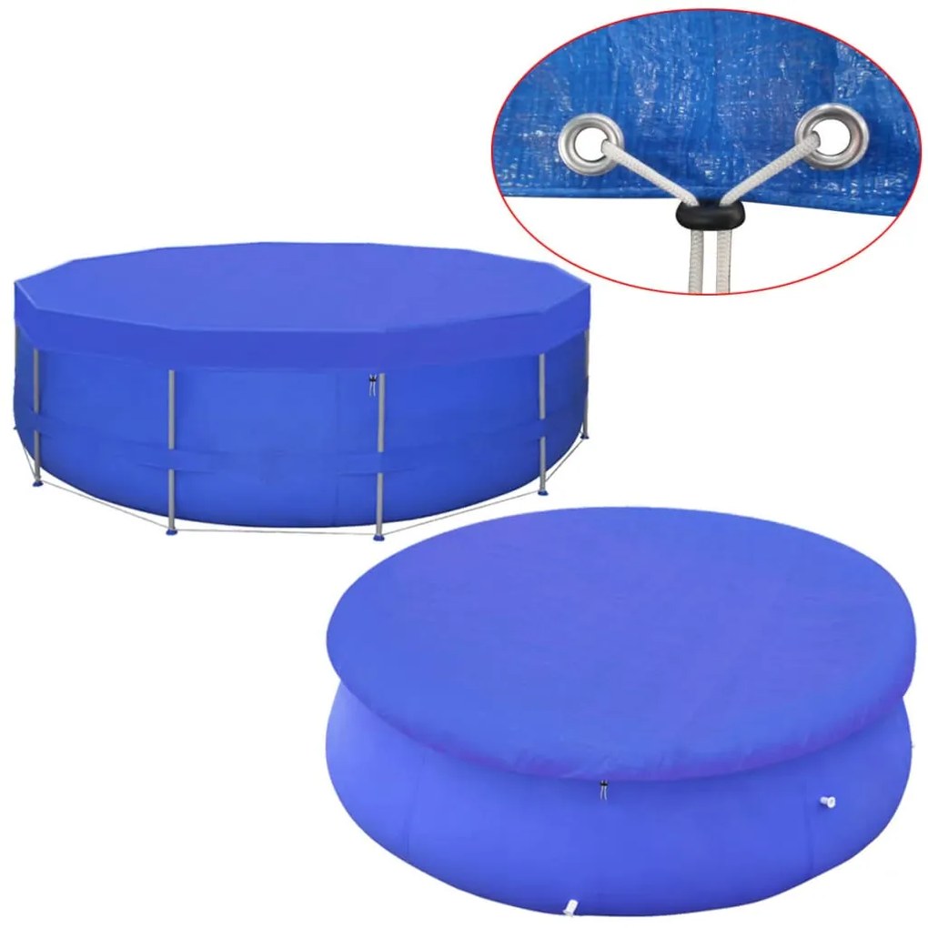 Copertura İn Pe Per Piscine Rotonde 460 Cm 90 G/m² /