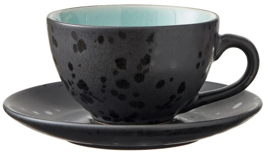 Tazzine in set nere/blu scuro in ceramica 4 pz 240 ml Gastro Black/Mix – Bitz