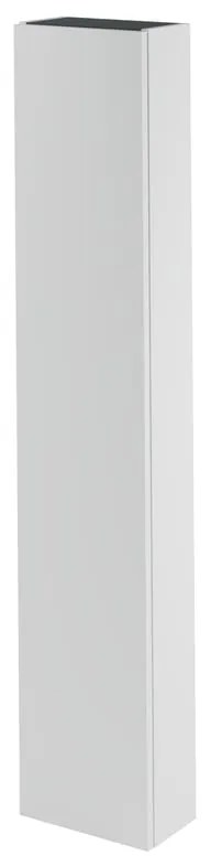 Colonna per mobile bagno Neo SENSEA 1 anta P 17 x L 30 x H 154 cm bianco laccato mdf