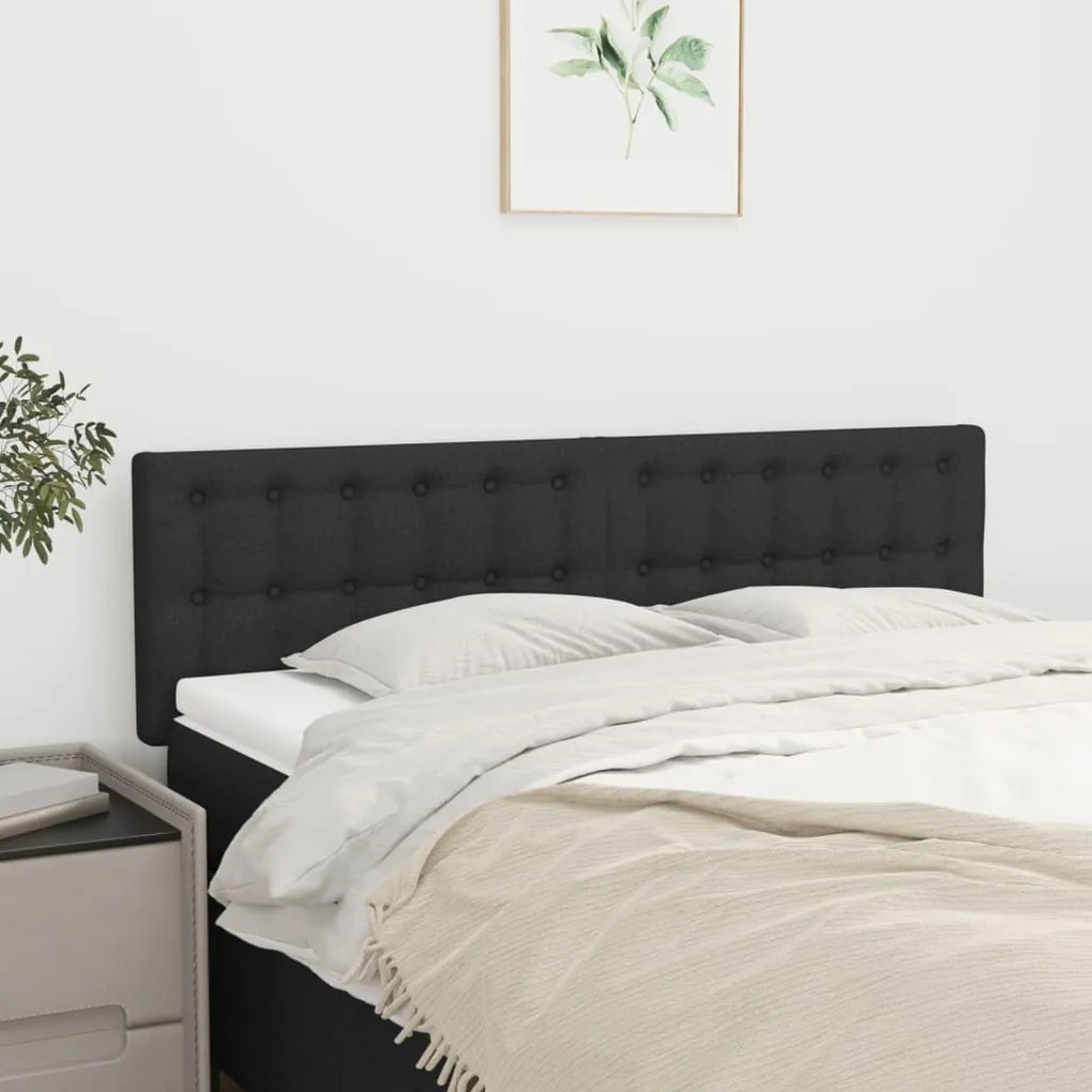 Testiere 2 Pz Nere72x5x78/88 Cm İn Tessuto /