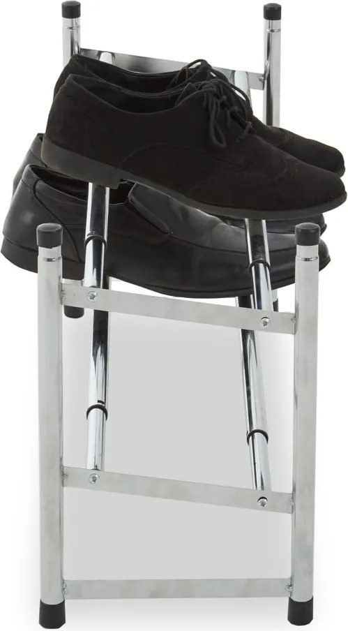 Scarpiera argentata in metallo allungabile – Premier Housewares