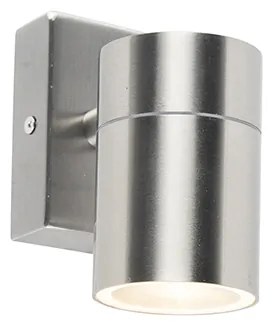 Lampada da parete per esterni in acciaio IP44 - Solo