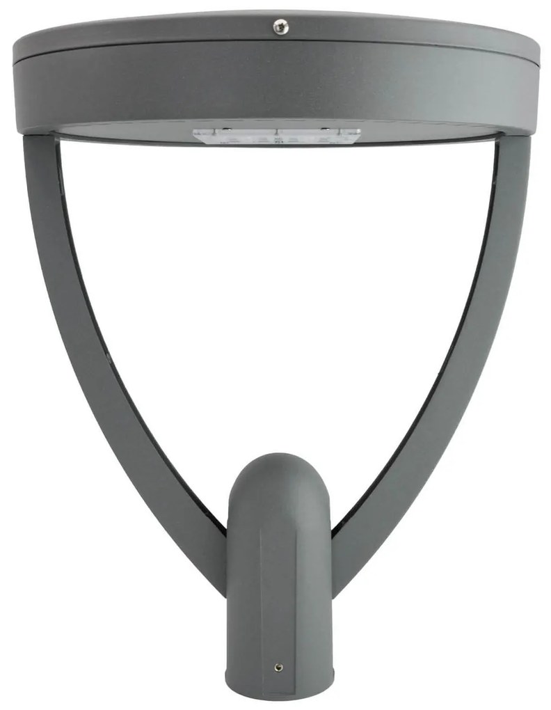 Lampione Stradale 65W Dual Gray1-10V Programmabiledriver Philips Colore Bianco Caldo 2.700K