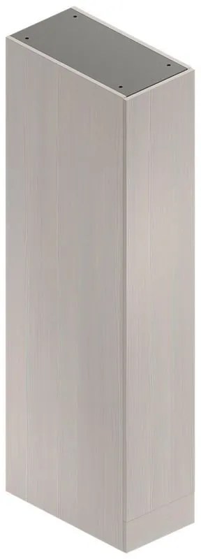 Colonna per mobile bagno Jnka SENSEA 1 anta P 66 x L 35 x H 194 cm legno larice bianco truciolare