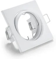 Illuminazione da Incasso da Interno GU10 in Metallo Bianco Opaco