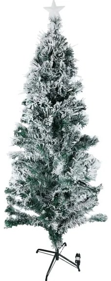 Aigostar - Albero di Natale LED 205xLED/6W/230V/8 funzioni 180cm IP44 bianco freddo