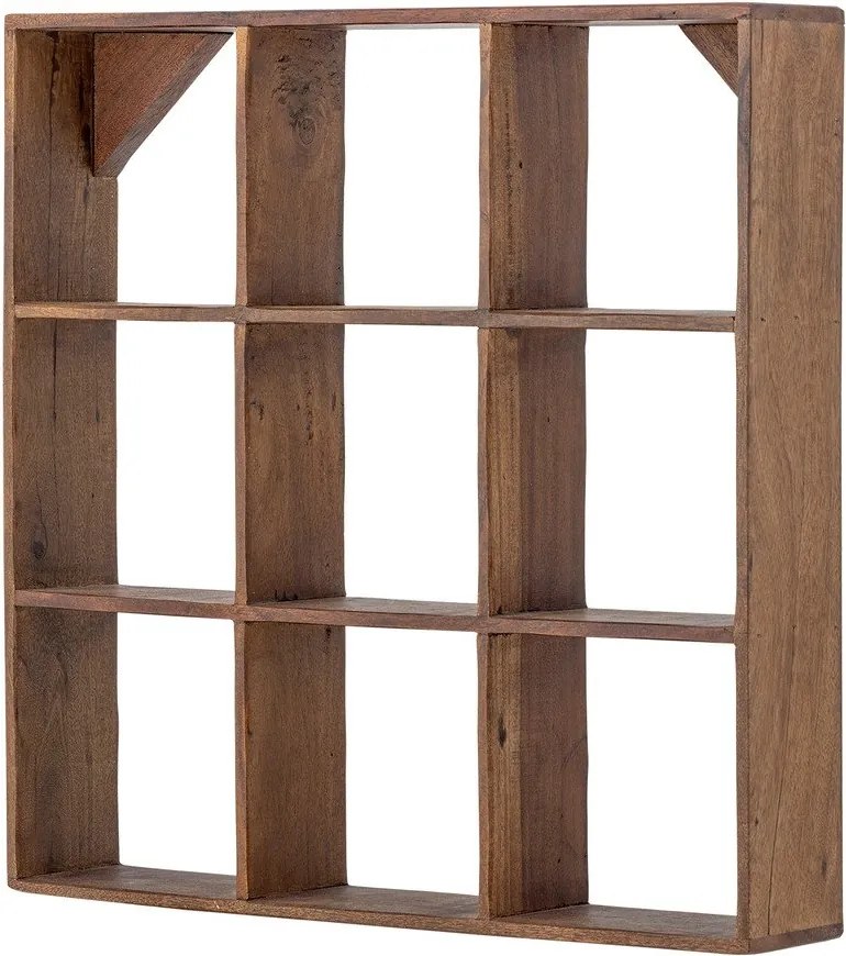 Mensola di colore naturale in legno riciclato con ripiani multipli 53 cm Tilo – Bloomingville