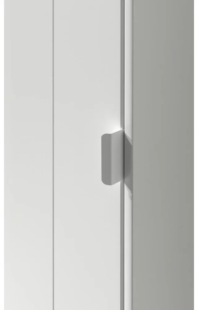 Armadio a giorno bianco e rosa chiaro per bambini 173x171,5 cm CASAMI - Vipack