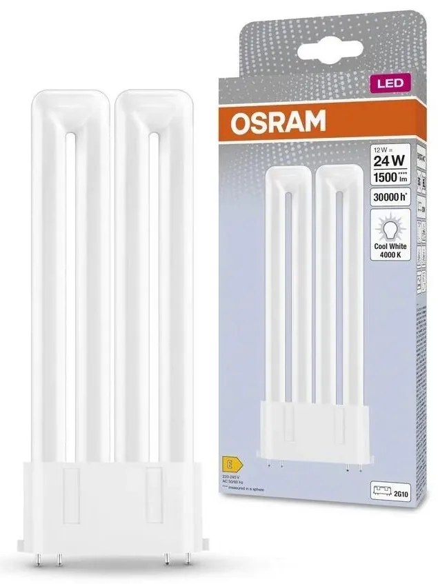 Tubo fluorescente LED 2G10/12W/230V 4000K - Osram
