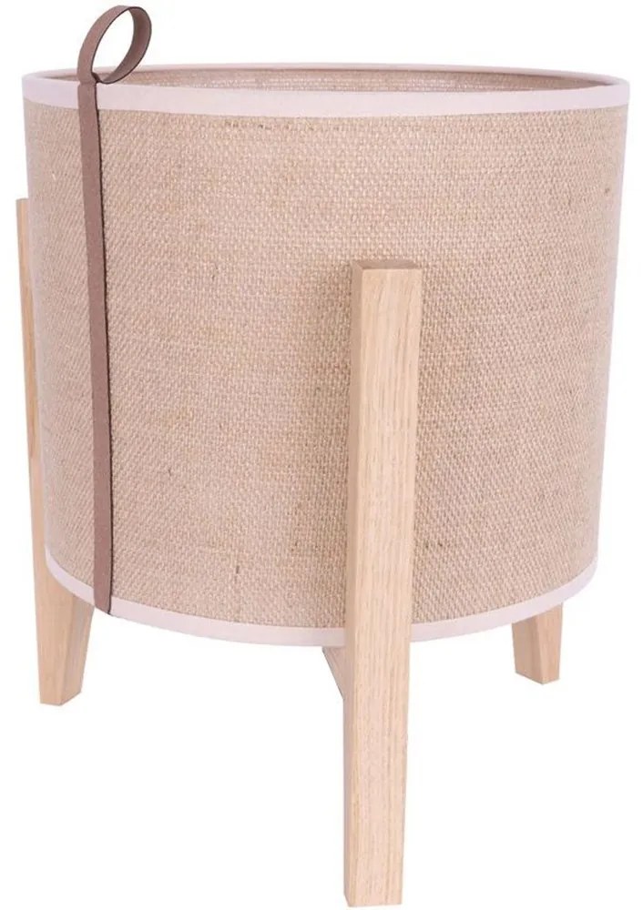 Spot-Light 73709174 - Lampada da tavolo CASIOPEA 1xE27/40W/230V rovere