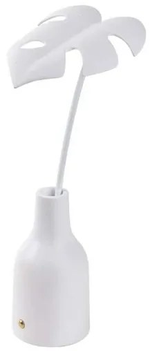 Leaf Light Delicio Portable Lampada da Tavolo White - Seletti