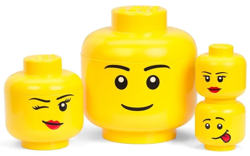 Contenitore giallo Boy, ø 10,6 cm - LEGO®