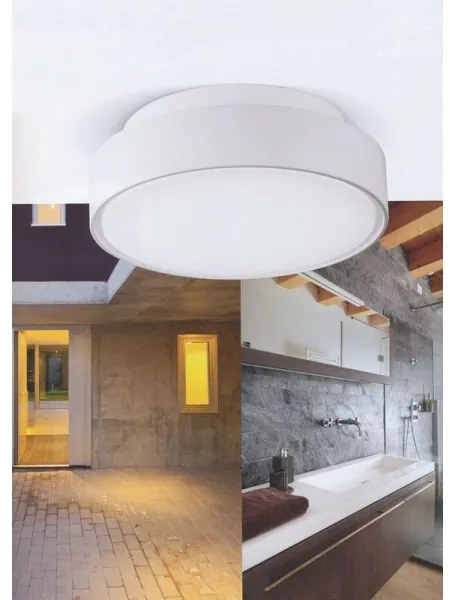 Fabas 3229/65/102 - Lampada tecnica HATTON 2xE27/30W/230V IP65