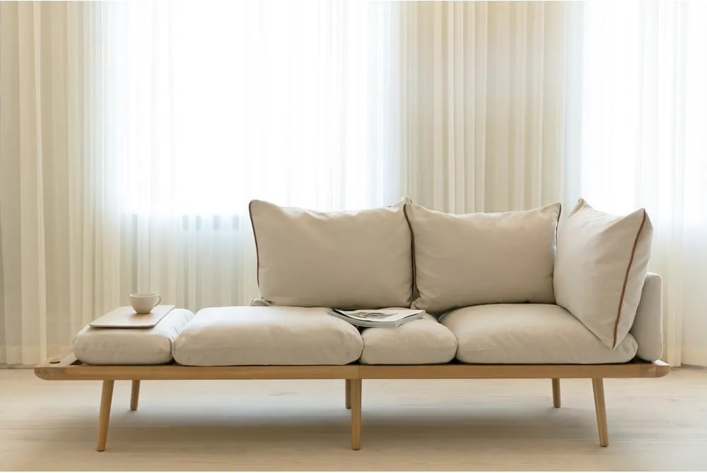 Panchina color crema Lounge Around – UMAGE