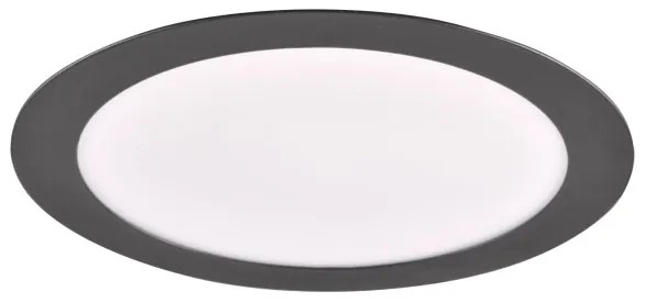 Lampada LED da incasso RIGEL LED/14W/230V 4000K diametro 22 cm nero