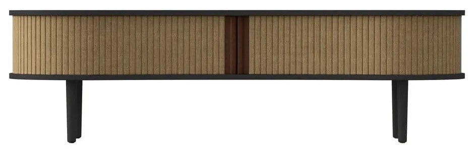 Tavolo TV marrone in rovere 140x40 cm Audacious - UMAGE