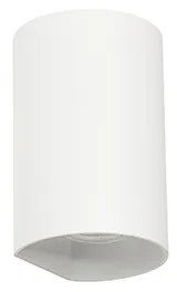 Applique da parete rotonda di design bianca - Sabbir