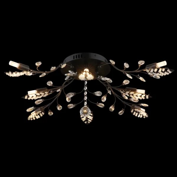 Globo 63007-8 - Plafoniera JANIS 8xG9/5W/230V Ø 76 cm