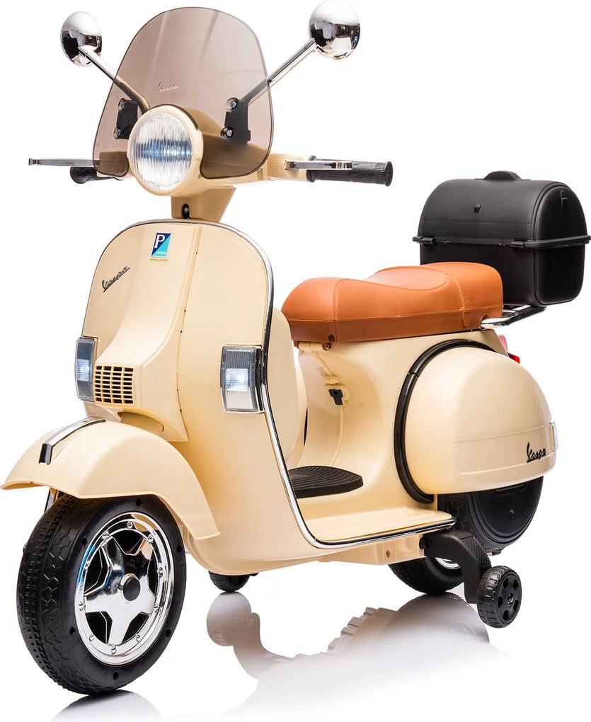 Piaggio Vespa PX150 Full Elettrica 12V per Bambini Crema...