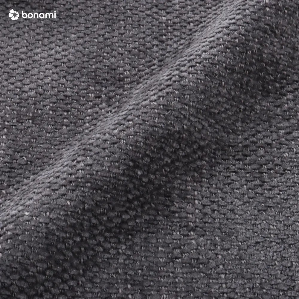 Divano angolare in grigio scuro allungabile (con composizione variabile) Monaco – Bobochic Paris