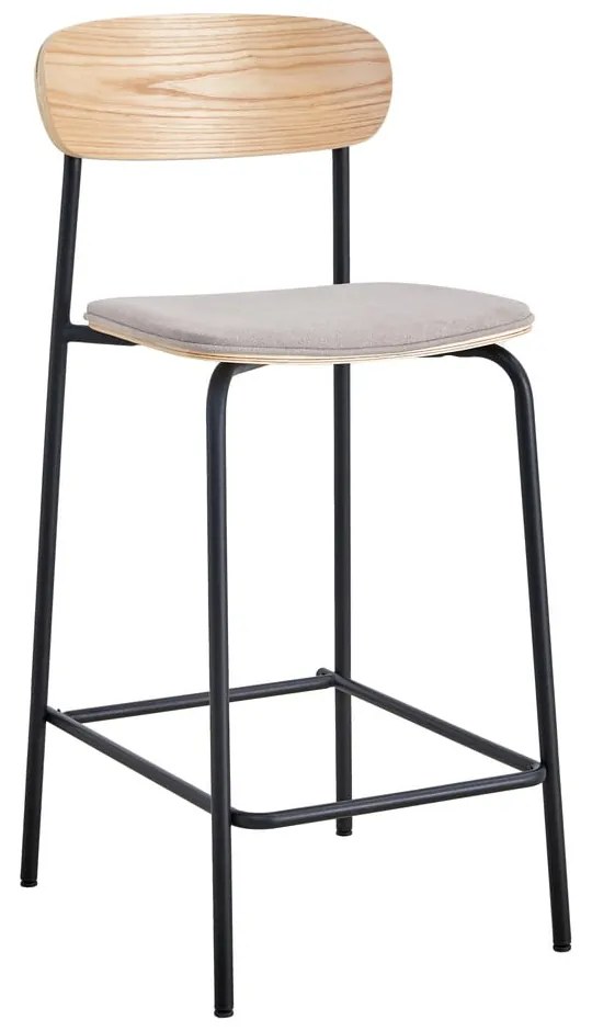 Set di sbagelli da bar neri/grigio tortora 2 pz (altezza della seduta 66 cm) Adriana – Marckeric