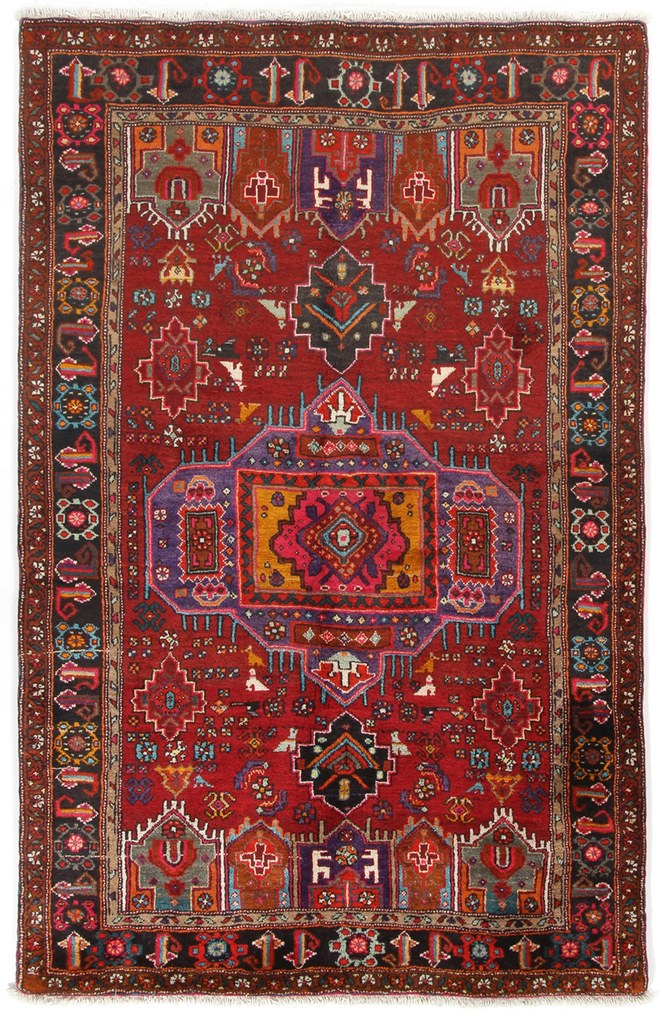 Gholtogh Tappeto persiano 130x220 (Iran) Annodato A Mano