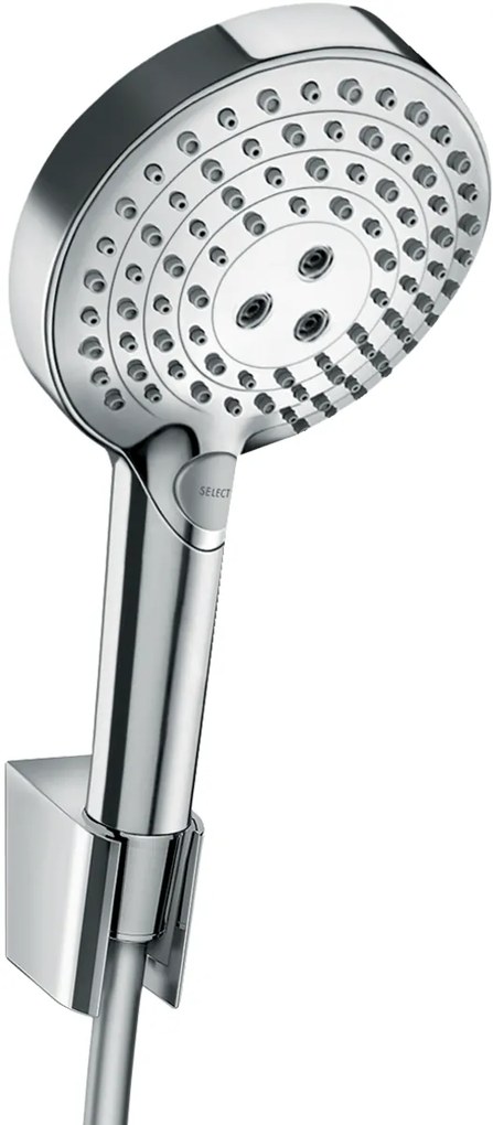 Set doccetta 120 3jet Powderrain con Flessibile 160 Cm Cromo Hansgrohe Raindance Select S 27668000