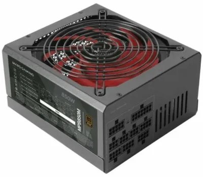 Fonte di Alimentazione Mars Gaming MPB850M 850 W 150 W 6 W 80 Plus Bronze