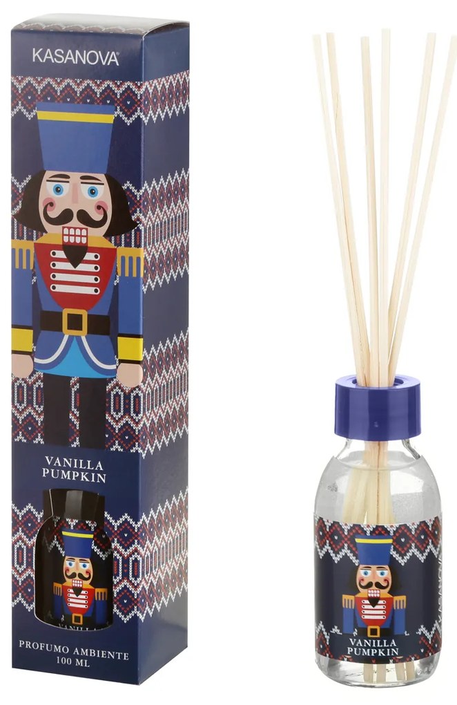 Diffusore per ambienti Vanilla Pumpkin con bastoncini 100 ml