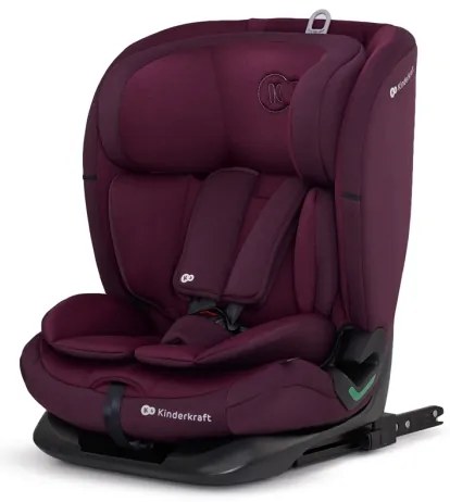 KINDERKRAFT - Seggiolino auto ONETO 3 i-Dimensioni (76-150 cm) + Isofix Cherry pearl