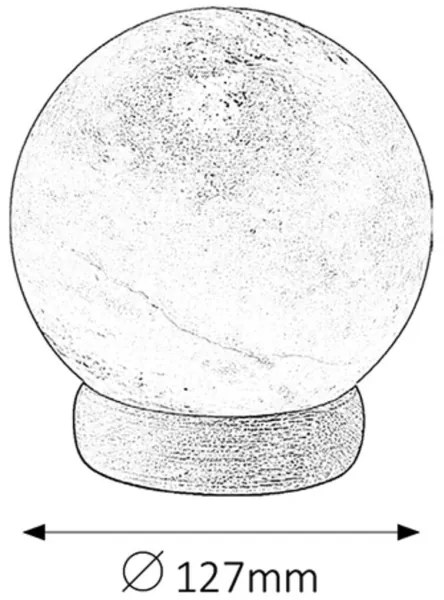 Rabalux 4093 - Lampada salina OZONE 1xE14/15W/230V