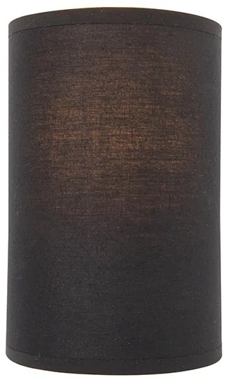 Lampada da parete moderna nera e oro - Simple Drum