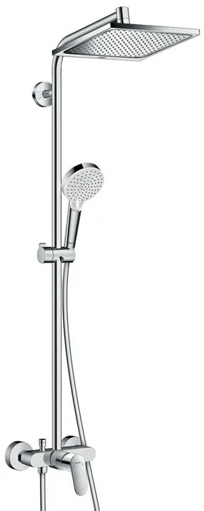 Pannello doccia con miscelatore Crometta E 240 1jet cromo