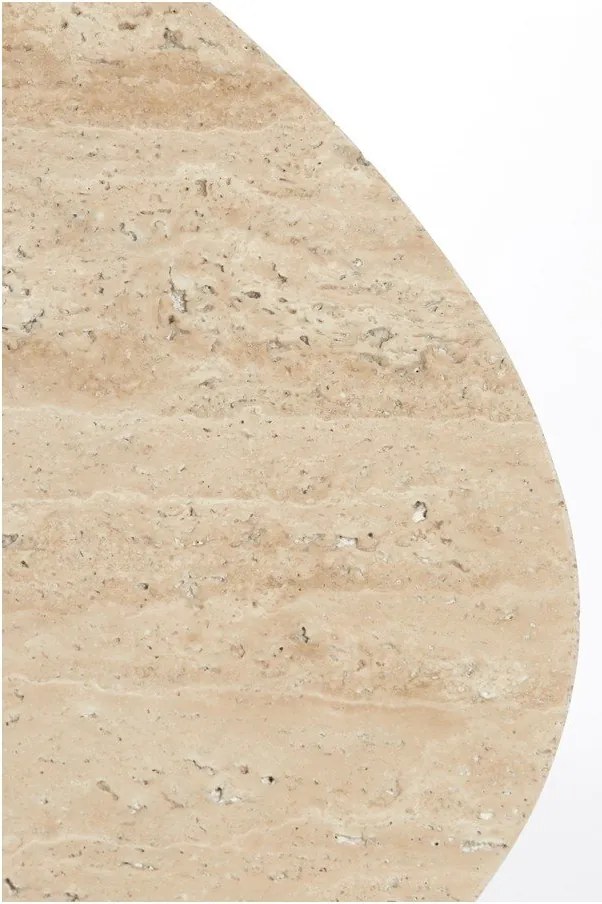 Tavolino marrone 72x90 cm Mahelona - Light &amp; Living