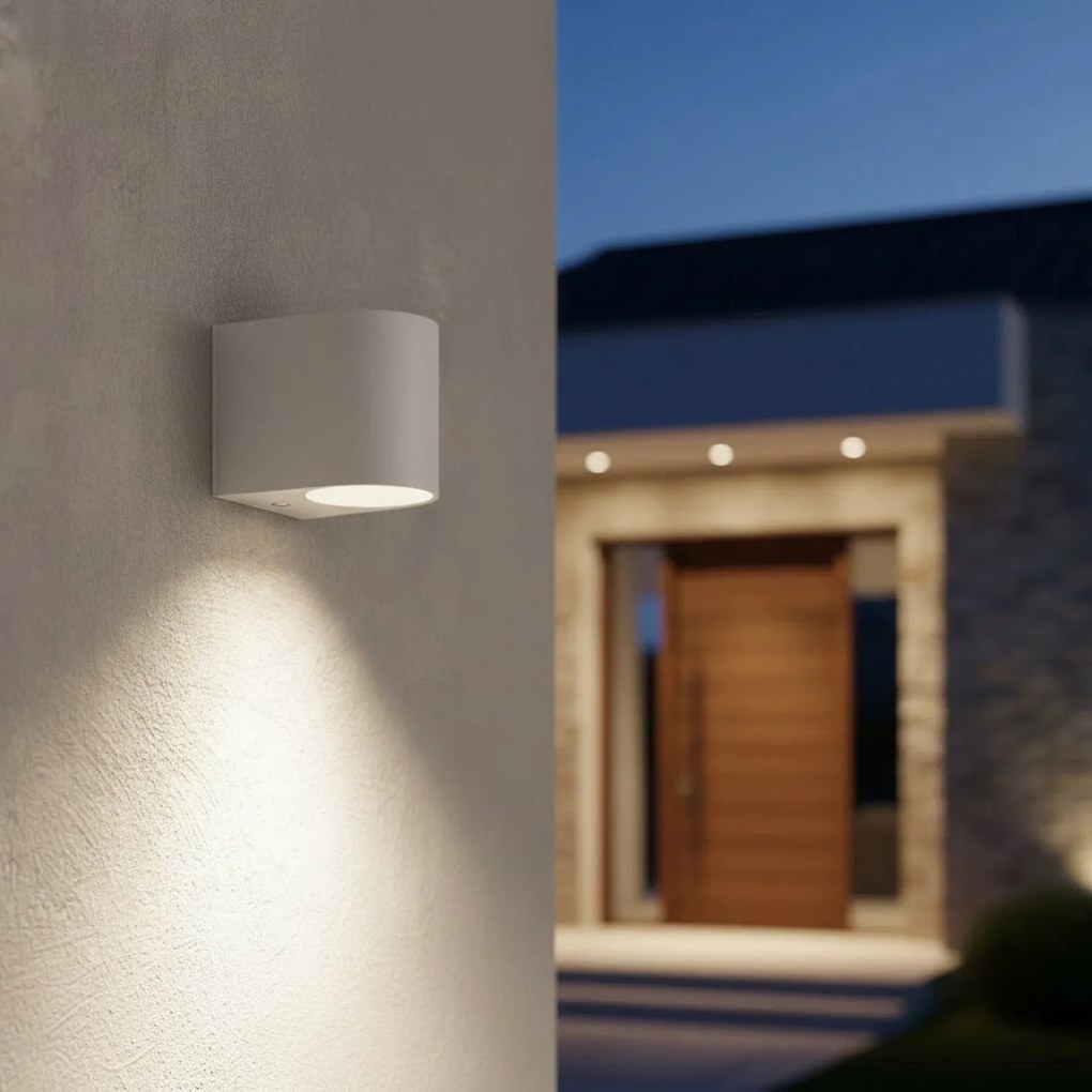 Applique da Esterno Monodirezione IP65 GU10 - Bianca