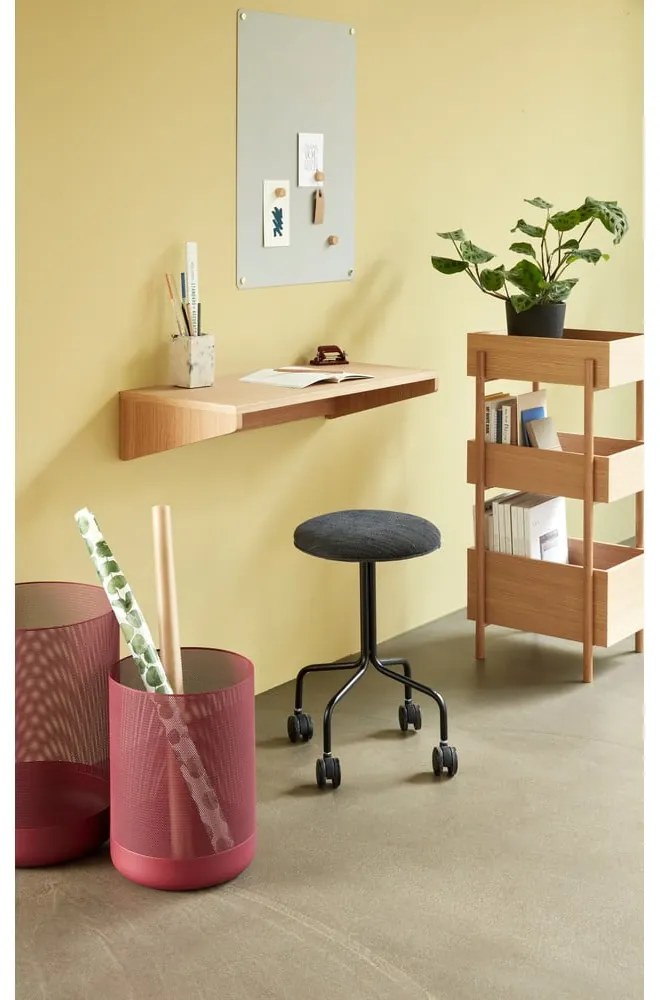 Consolle in legno di quercia naturale 34x43 cm Stack - Hübsch