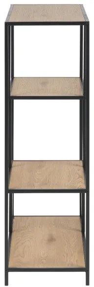 Libreria SARON quercia/nero