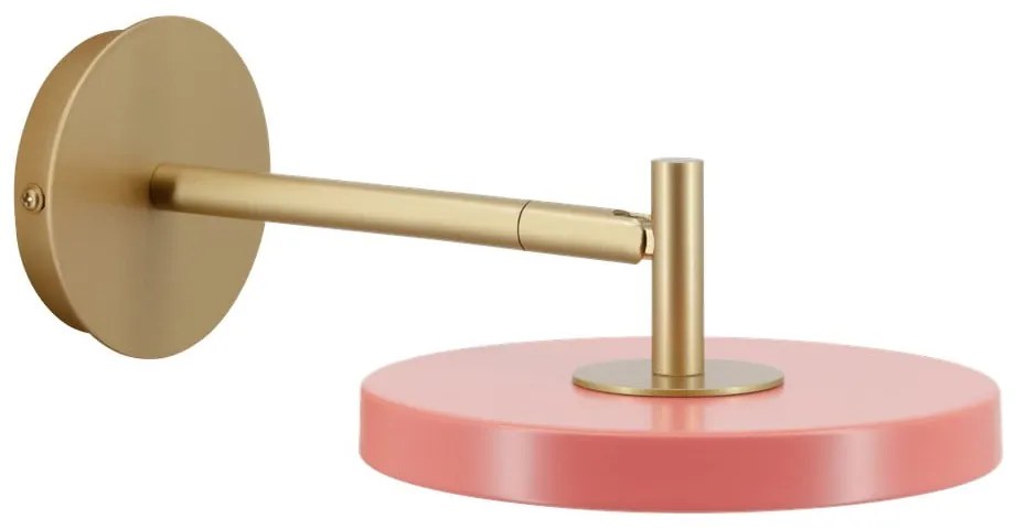 Lampada da parete dimmerabile a LED rosa ø 15 cm Asteria Wall Short - UMAGE