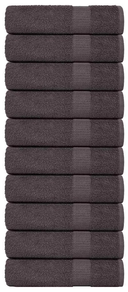Asciugamani Da Bagno 10 Pz 100x150 Cm 360 G/m² 100% Cotone /