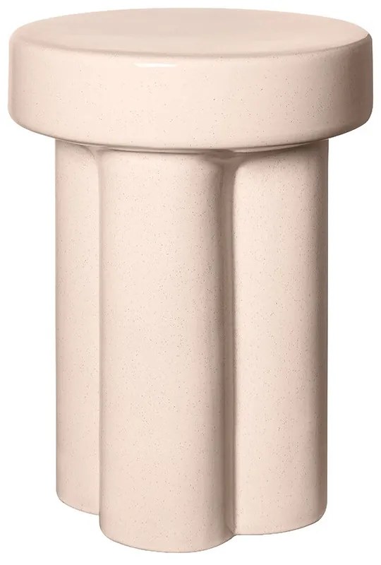 Blomus - Toru Ceramic Sgabello Big Lily Bianco Blomus