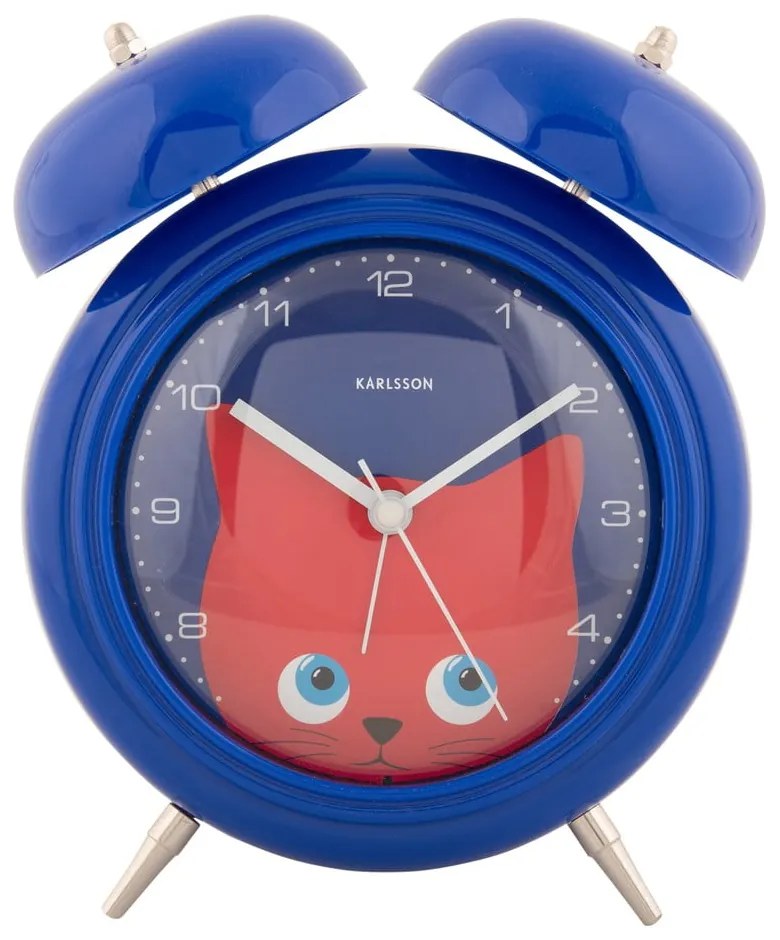 Sveglia per bambini ø 15 cm Peekaboo Cat - Karlsson