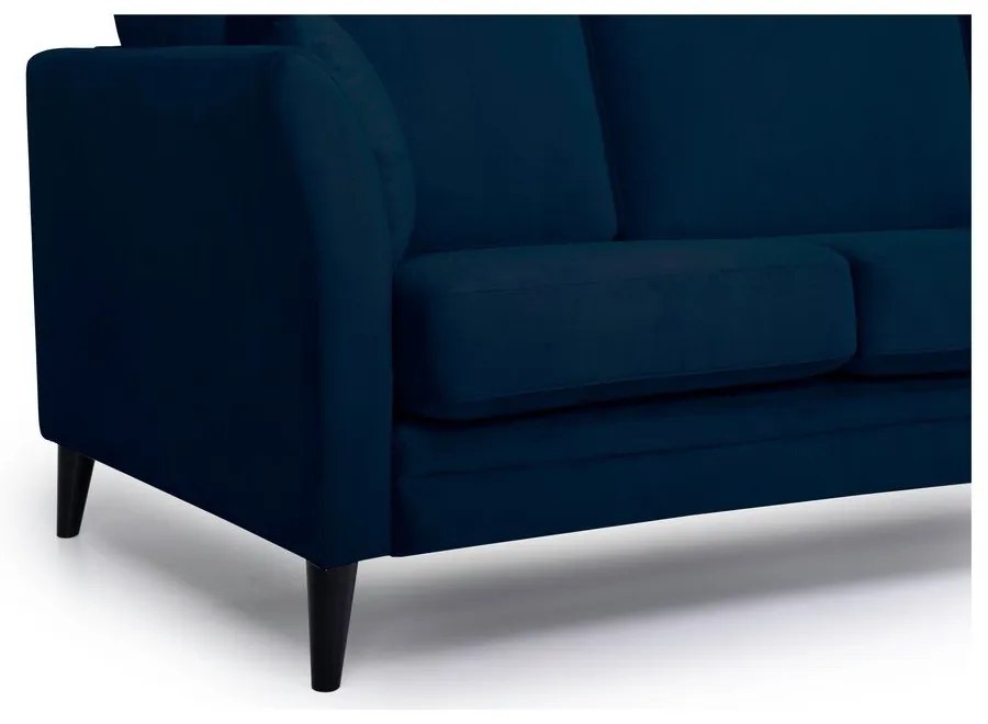 Divano blu scuro 237 cm Eden - Scandic