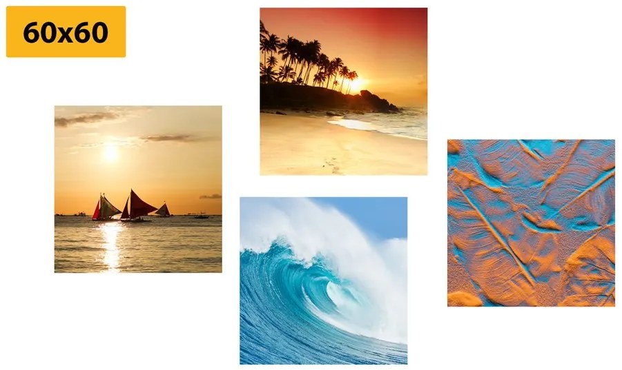 Set di quadri – Isola dei sogni